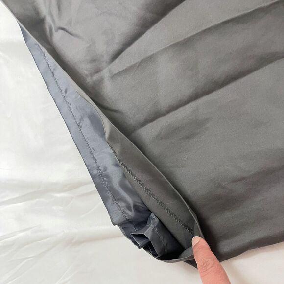 J Crew Gray Pleated Sleeveless Sheath Dress NWT 10 Preppy Old Money Classic Chic - Picture 7 of 11